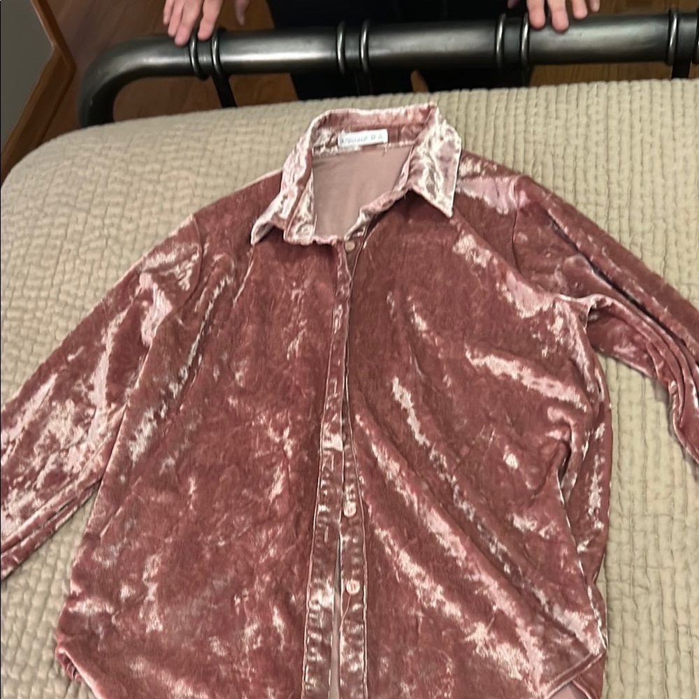 Velvet Pink Jacket